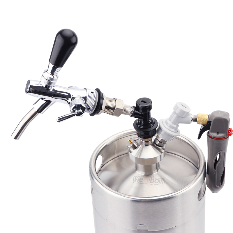 Homebrew Keg System Kit for Home Brew Beer with Beer tap Dispensor